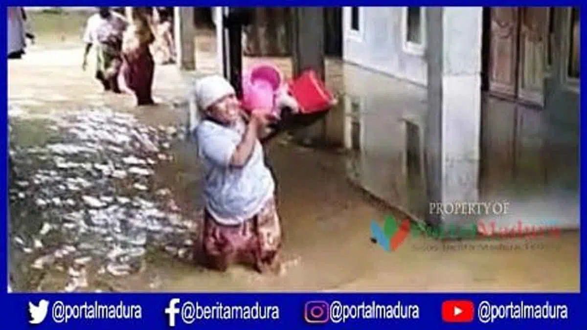 Dua Desa di Kecamatan Palengaan Pamekasan Terendam Banjir