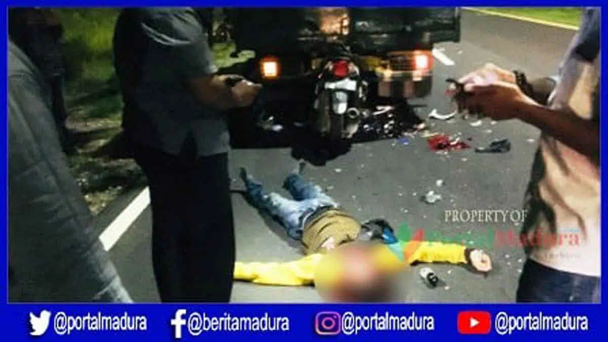 Tabrak Truk, Pemotor Meninggal di Akses Suramadu