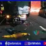 Kronologi Pemotor Meninggal Tabrak Truk di Akses Suramadu