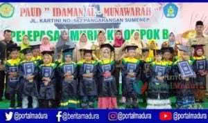 Pelepasan TK B PAUD Idaman Al-Munawarah dalam Kemasan Pentas Seni