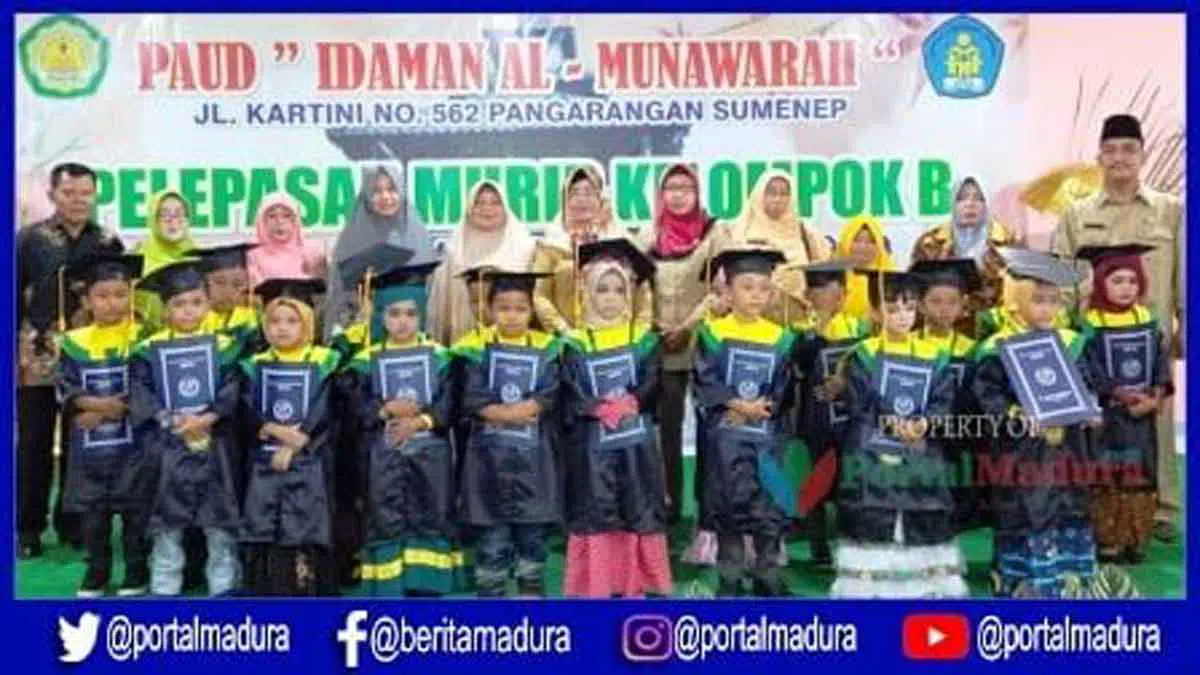 Pelepasan TK B PAUD Idaman Al-Munawarah dalam Kemasan Pentas Seni