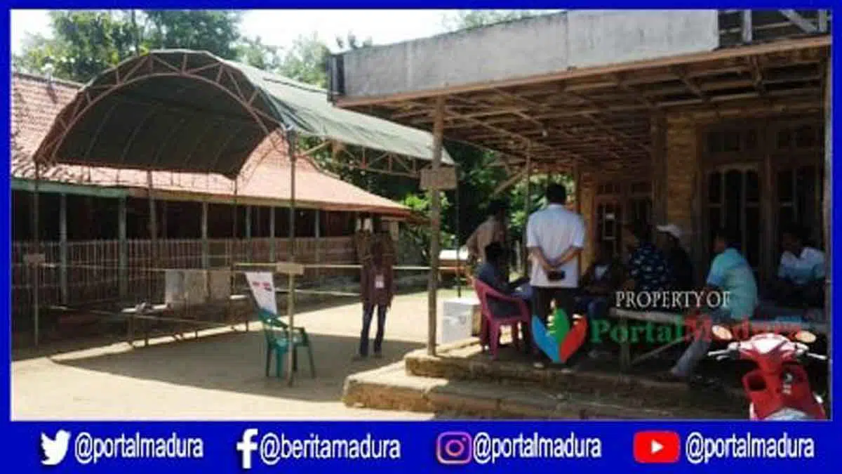 PSU Pilpres di TPS 6 Madupat Sampang Minim Partisipasi Pemilih