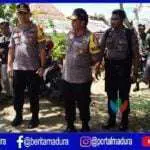 Pantau Pamekasan, Wakapolda Jatim : Di Madura Secara Umum Terkendali