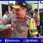 Pasca Pemilu, Wakapolda Jatim Tinjau KPU Sumenep