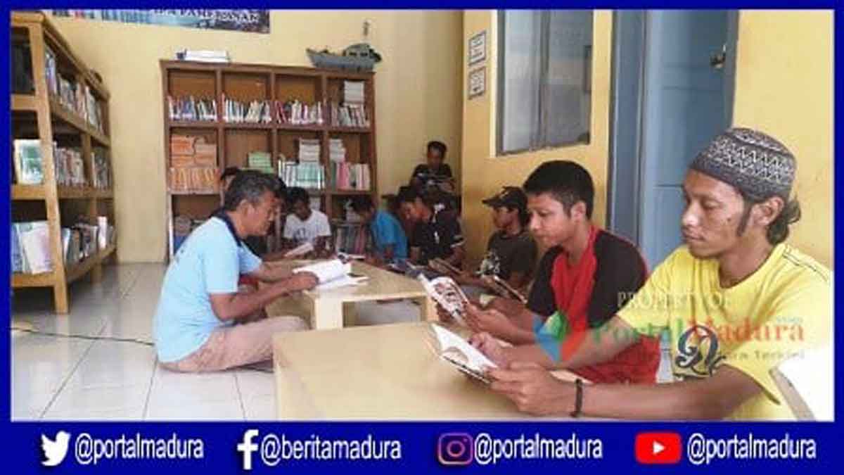 Potret Gerakan Sadar Membaca di Lapas Klas II A Pamekasan