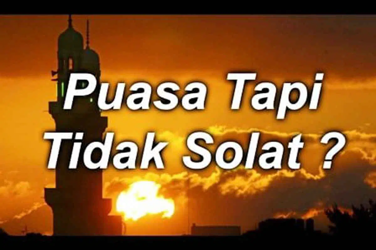 Puasa tapi tidak salat