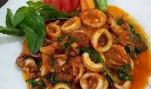 Resep Cumi Super Pedas Masak Kemangi, Dijamin Bikin Ketagihan