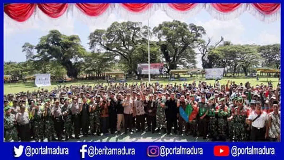 Pantura Rawan, 350 Petugas Amankan Pemilu 2019 di Bangkalan