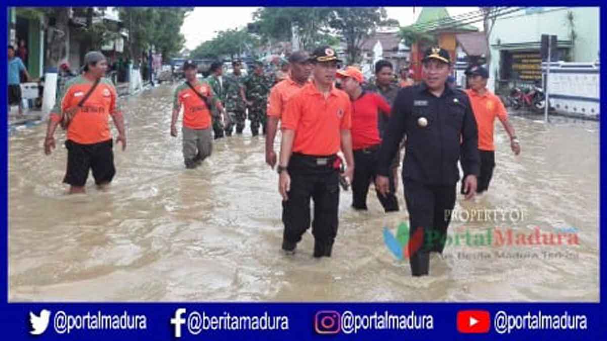 Menerobos Banjir, Ini Janji Bupati Menuju Sampang Hebat dan Bermartabat