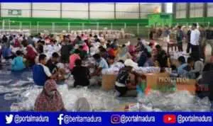 KPU Sampang Temukan Ribuan Surat Suara Rusak