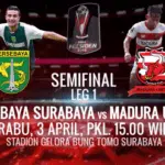 Babak Kedua Sedang Berlangsung Live Streaming Persebaya vs