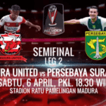 Semifinal Leg 2, Live Streaming  vs Persebaya Piala Presiden