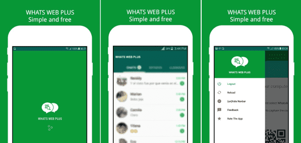 Download Whats Web Plus aplikasi cara menyadap whatsapp
