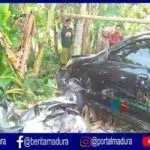 Diduga Sopir Ngantuk, Avanza Hantam Dua Motor di Sumenep