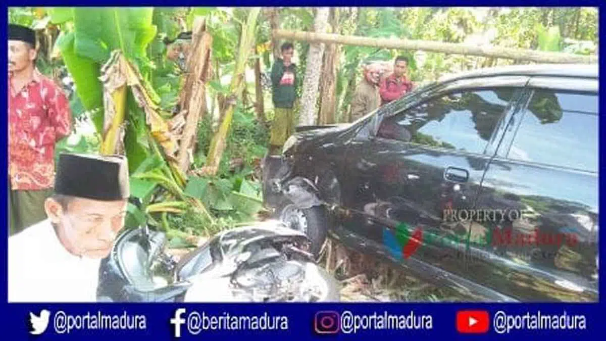Avanza Hantam Dua Motor di Sumenep, Korbannya Dilarikan ke Puskesmas