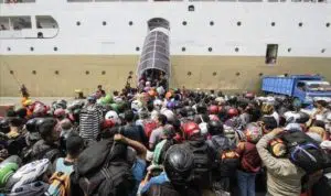 H-6 Sebelum Lebaran Terjadi Kenaikan Jumlah Pemudik