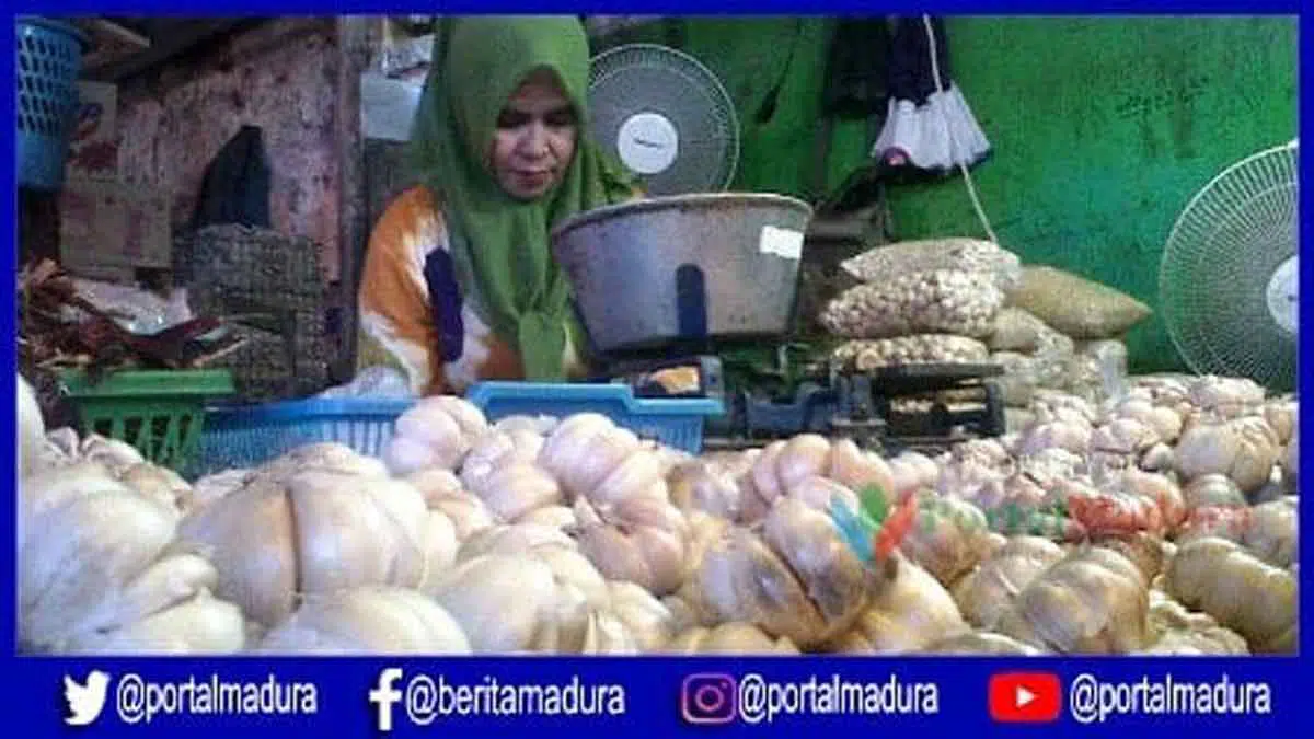 Harga Bawang Putih di Sumenep Terus Merosot