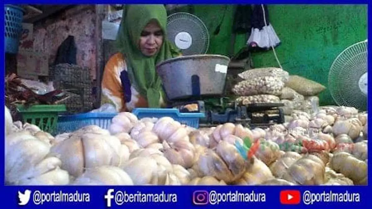 Harga Bawang Putih di Sumenep Terus Merosot