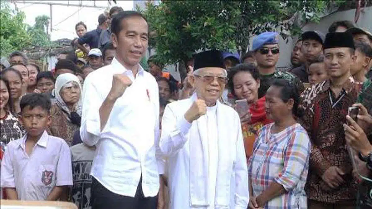 Jokowi - Ma'ruf ucapkan terima kasih kepada rakyat