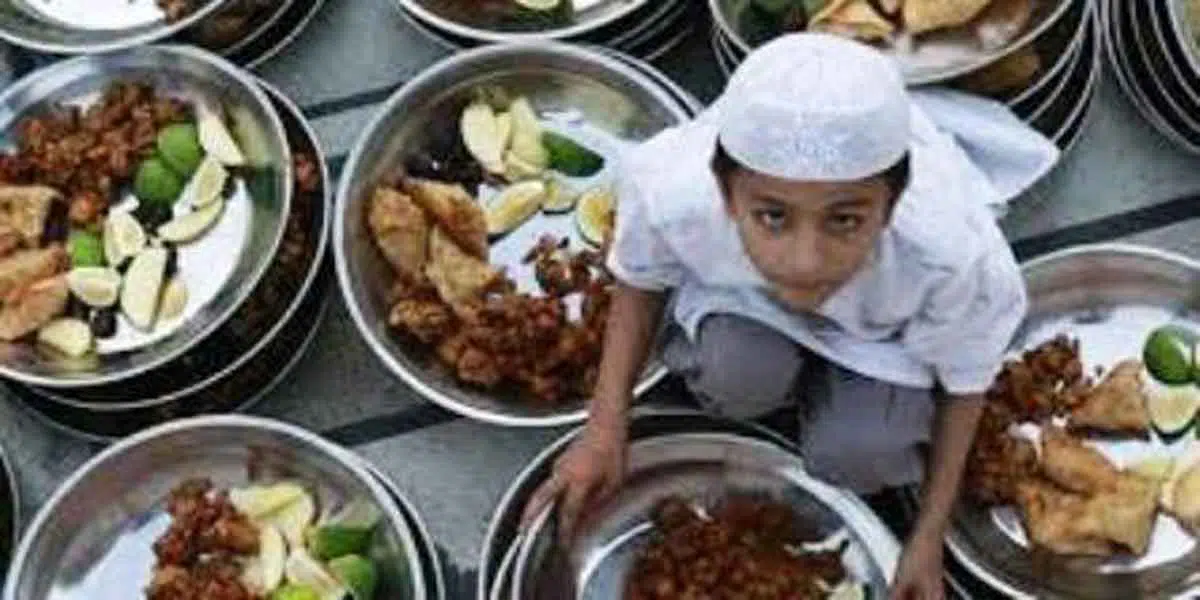 Kalap saat buka puasa