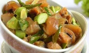 Resep Kikil Cabai Ijo Campur Petai yang Enaknya Nagih