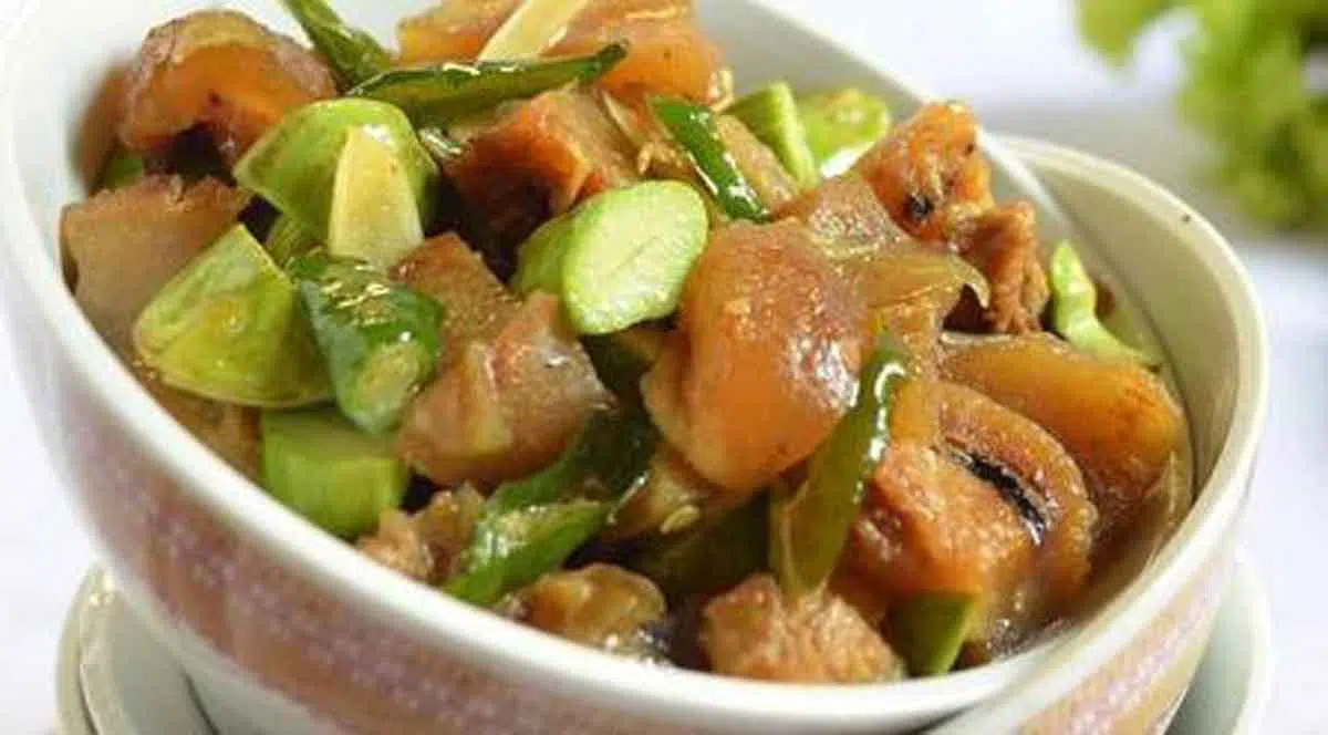 Resep Kikil Cabai Ijo Campur Petai yang Enaknya Nagih