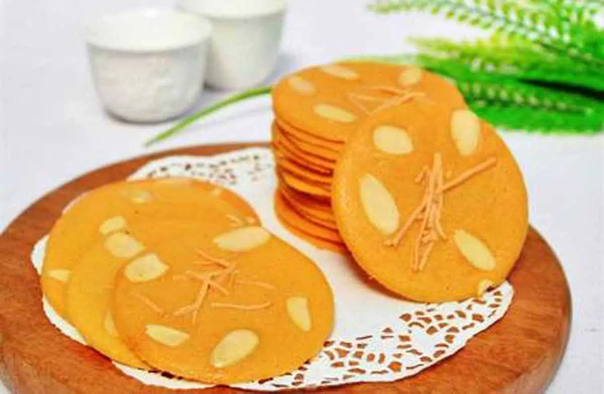 Menu Lebaran: Resep Almond Crispy Cookies Super Praktis dan Lezat