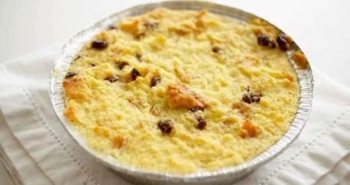 Menu Takjil: Resep Puding Roti Pisang yang Lembut