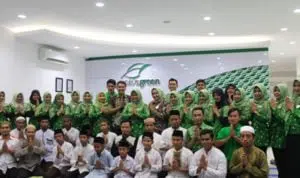 Keseruan Naavagreen Sumenep Gelar Buka Puasa Bersama Anak Yatim