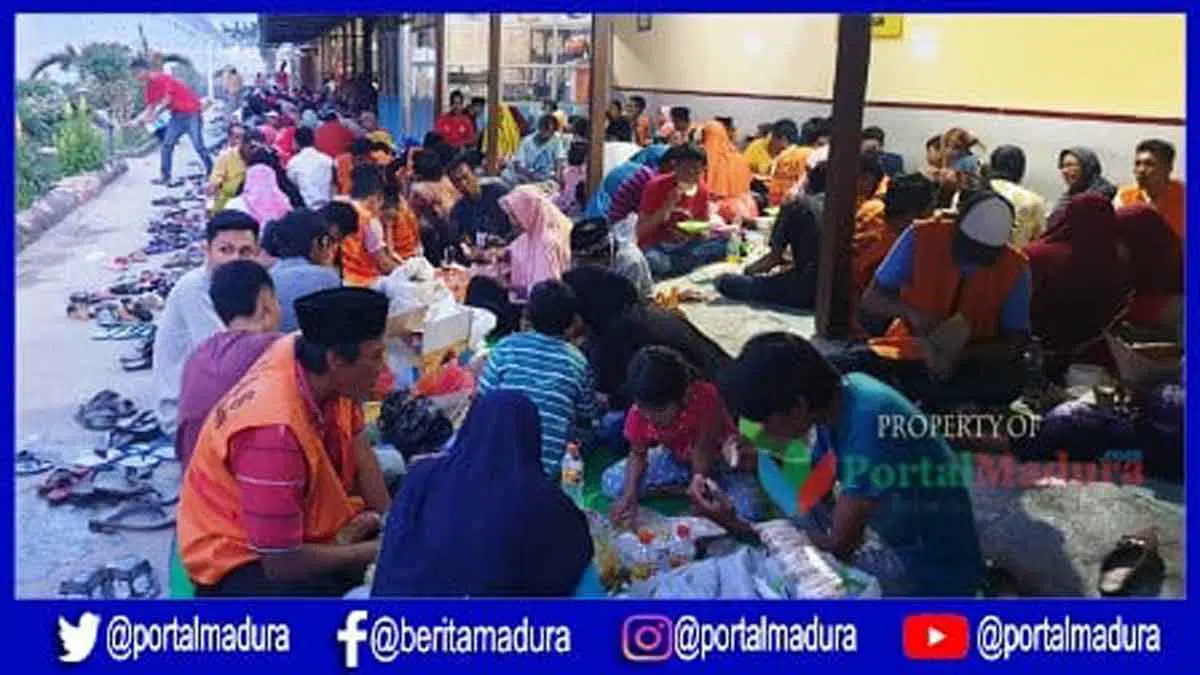 Lapas Klas IIA Pamekasan Izinkan Napi Buka Puasa Bersama Keluarganya
