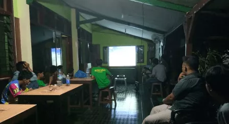 Shopee Liga 1 2019, Kemeriahan Nobar Persela Vs  di Sumenep