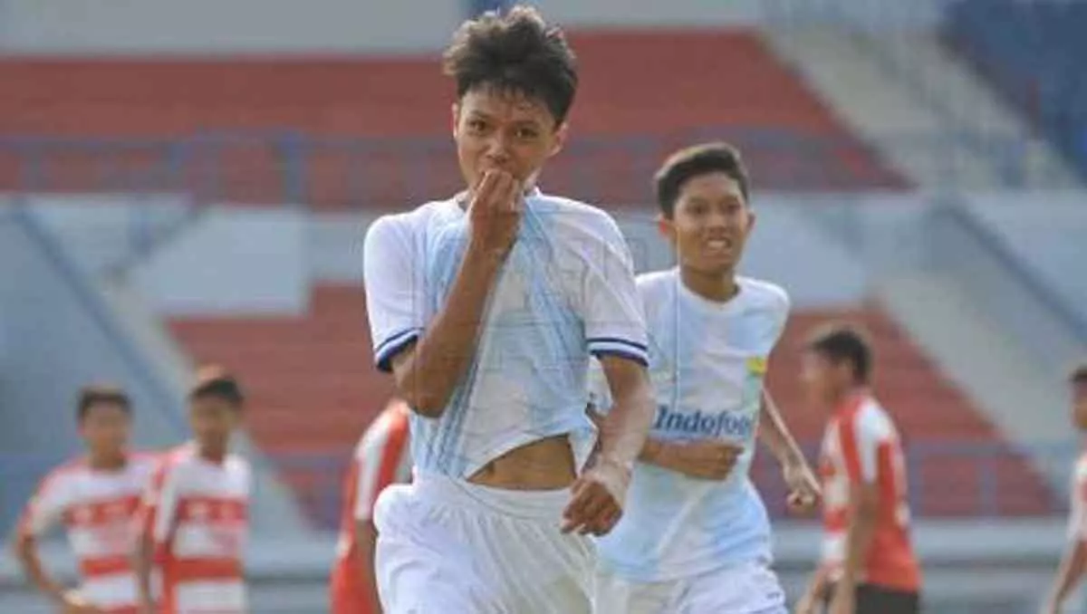 Tanpa Balas, Persib Bandung U-16 Cetak 5 Gol Versus