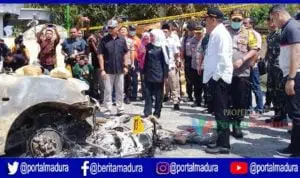 Ini Dugaan Motif Massa Bakar Polsek Tambelangan Sampang