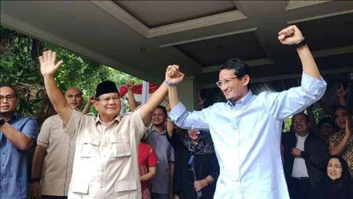 Prabowo-Sandi Tolak Hasil Resmi Pilpres