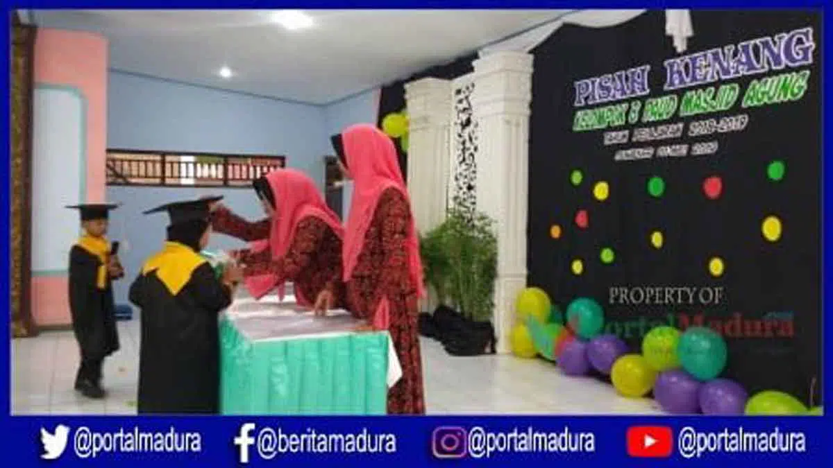 Paud Masjid Agung Sumenep Mewisuda 40 Anak Tk B - Portalmadura.com PAUD Masjid Agung Sumenep Mewisuda 40 Anak TK B