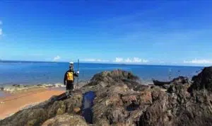 Pushidrosal survei peta bawah laut Temajuk, Kalimantan Barat