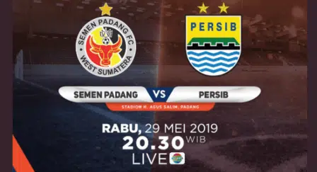 Berlangsung Live Streaming Semen Padang vs Persib Bandung Shopee Liga 1 2019