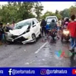 Tabrakan Avanza Versus Truk, Dua Meninggal Dunia di Madura