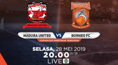 Link Live Streaming FC vs Borneo FC Pekan ke 3 Shopee Liga 1 2019