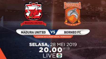 Link Live Streaming  FC vs Borneo FC Pekan ke 3 Shopee Liga 1 2019