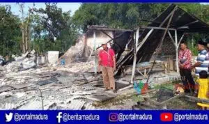 Gudang Olah Ikan di Sampang Hangus Terbakar