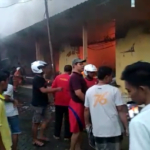Kebakaran Pasar Anom Sumenep Enam Kios Ludes