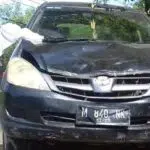 Mobil Wakil Ketua PN Sampang Terlibat Kecelakaan