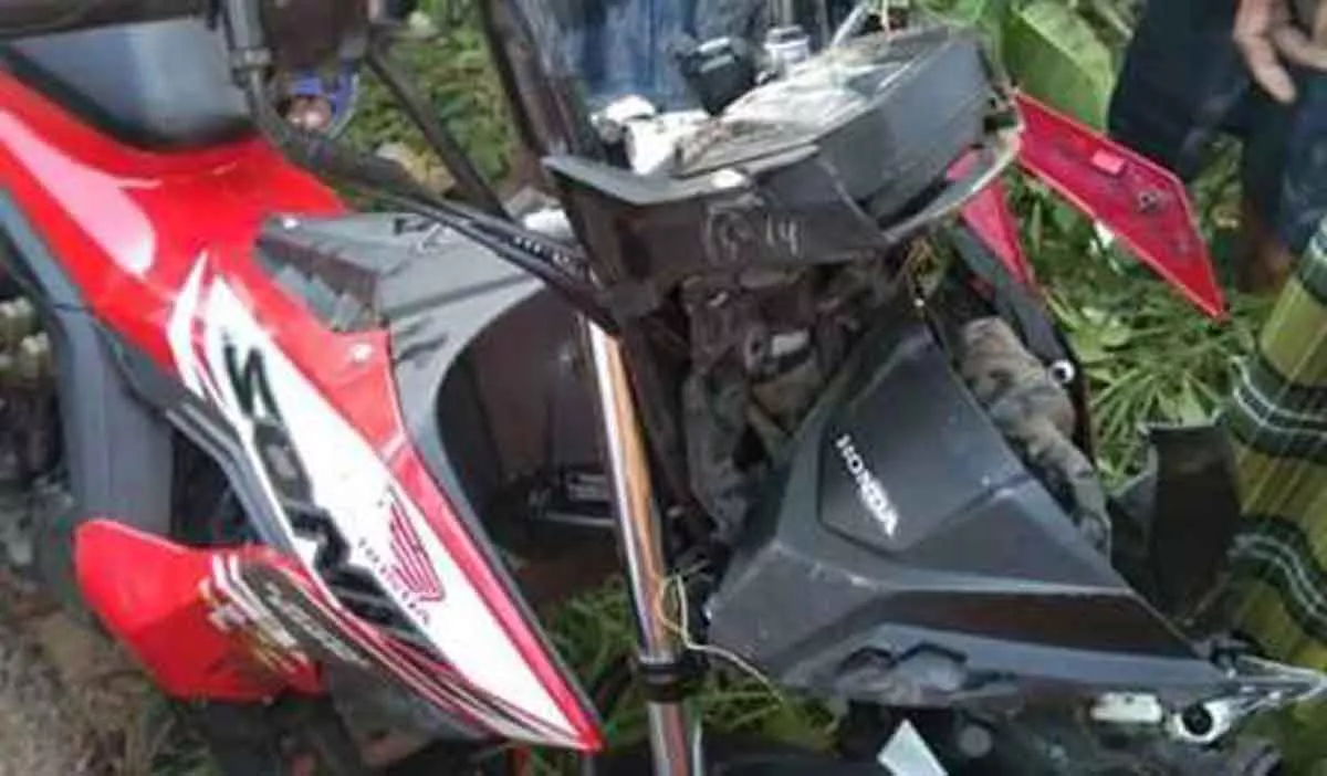 Belum Dikenali Identitasnya, Satu Tewas Motor Vs Motor