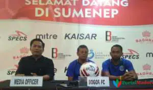 Hadapi Madura FC, Pelatih Bogor FC Minta Anak Asuhnya Tidak Canggung
