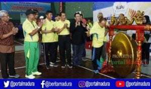 Jaring Pebulutangkis Berkualitas, Kejuaraan Madura Cup 2019 Dibuka Bupati Sumenep