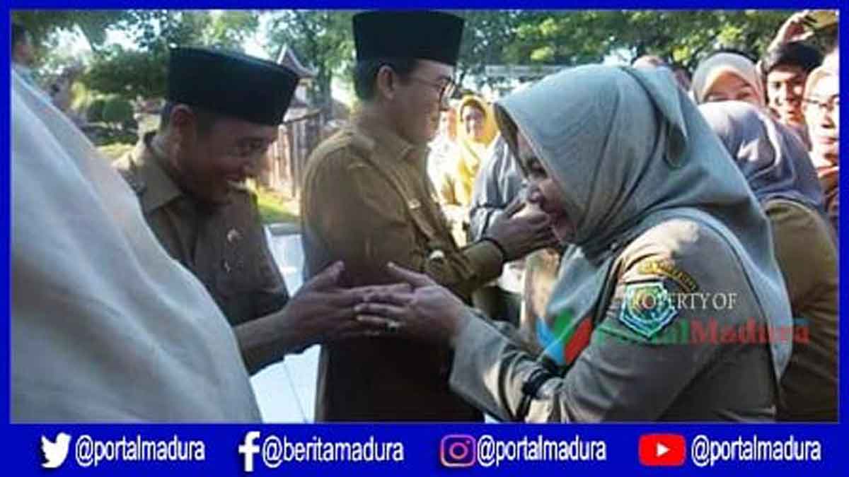 Bupati dan Wabup Pamekasan Gelar Halal Bi Halal di Hari Pertama Kerja
