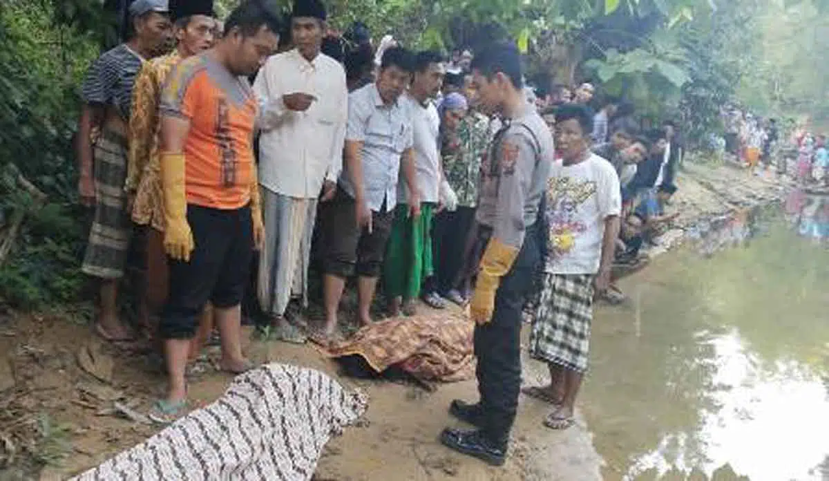 Dua Pelajar Perempuan Tewas Tenggelam di Sungai Bai, Sumenep