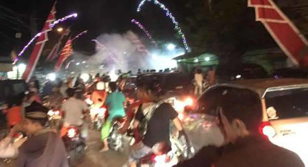 Malam Ini, Arus Lalu Lintas di Jalan Blega Bangkalan Padat Merayap