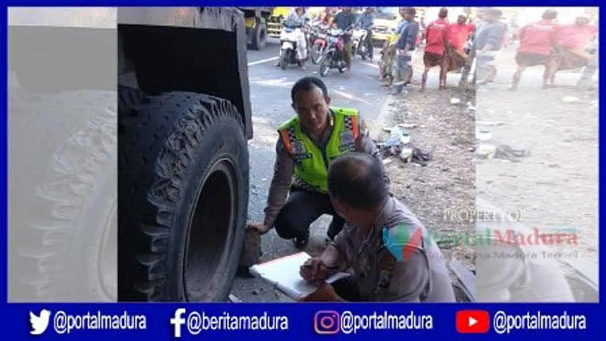 Braak! MPU Tambrak Truk Fuso, Satu Tewas di Madura